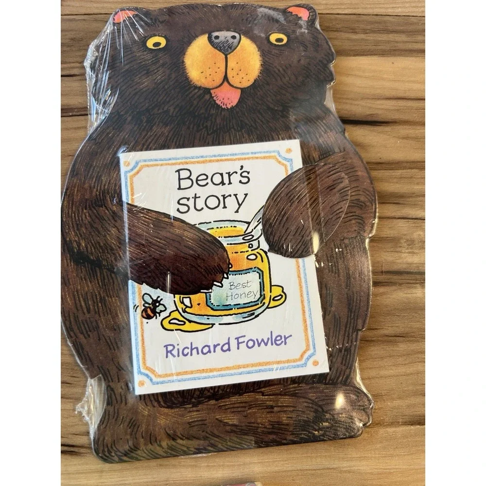 Vintage Richard Fowler Dog & Bear Story Books Cat‎ Letter Writing Set Sealed Lot